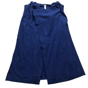 Fabletics Hannah Vest Cardigan Hooded Womens XS Blue Fleece JT1934468